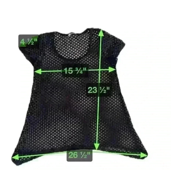 Travel Elements Cap Sleve Mesh Flare Bottom See Measurements Maybe medium - Picture 6 of 6